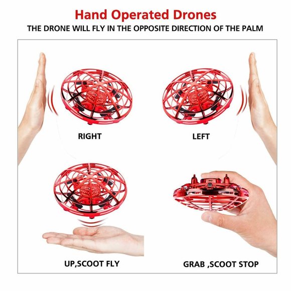 Flying  for Kid Scoot Hands Free Mini Flying Drone - Picture 7 of 8